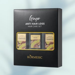 Zestaw Kormesic Ginger na porost włosów – szampon, odżywka, serum